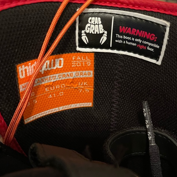 Thirtytwo Men’s Lashed Crab Grab Snowboard Boots Size 8.5 - Picture 6 of 7